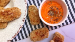 Tremendos estos nuggets de coliflor