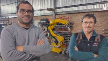 Los directivos de Matra SRL enviaron hace pocos días la primera carga de materiales a Arabia.
