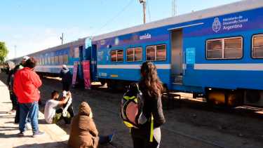 Desde hoy el Tren Sanitario atiende consultas médicas en Chichinales