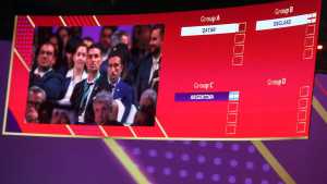 Argentina compartirá el grupo C del Mundial con Arabia Saudita, México y Polonia