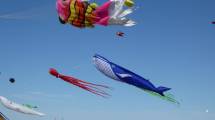 Imagen de Festival del Viento con barriletes gigantes en El Cóndor