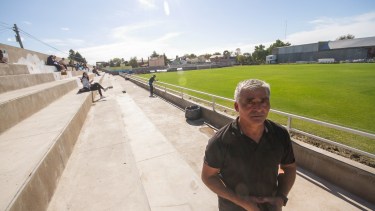 Adán Valdebenito, presidente de Sol de Mayo. (Foto: Pablo Leguizamón)