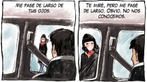 Imagen de «Me Pasé de largo», miradas en la tira del Chelo Candia