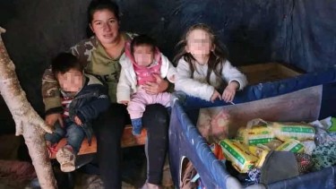 Celina, sigue buscando una vivienda permanente para vivir con sus hijos. Foto: gentileza