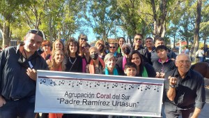 La Agrupaciópn Coral del Sur inicia sus presentaciones en Villalonga