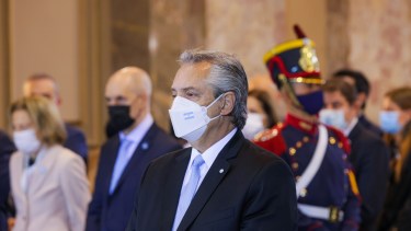 "Las del cardenal fueron palabras muy reflexivas que comparto", manifestó Alberto Fernández. Foto: Gentileza casarosada.gob.ar 