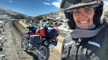 Imagen de Ruta 40: Aldana viaja en moto rumbo al sueño de llegar al km 0