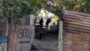 Murió un hombre tras incendiarse su precaria vivienda esta madrugada en Roca