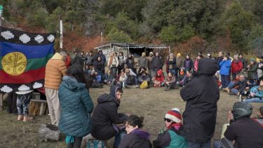 La  comunidad mapuche Millalonco Ranquehue reclama que se les reconozca la propiedad comunitaria de 180 hectáreas ubicadas en la zona cerca de Villa Los Coihues, en Bariloche. Foto: archivo