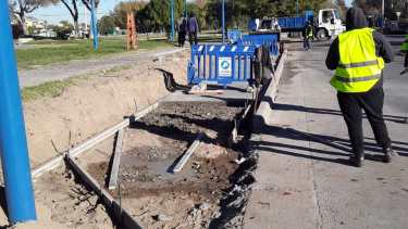 La nueva ciclovía se extiende por calle Gelonch y tiene doble circulación. 