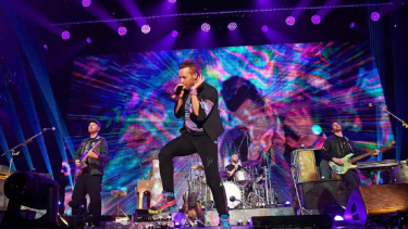 Coldplay quedó cerca del récord de nueve River que hizo Roger Waters en 2012. 