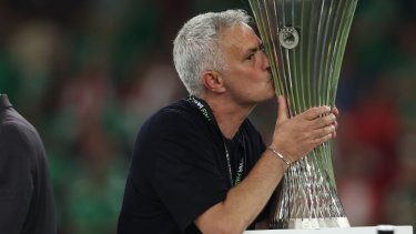 Mourinho ganó las cinco finales europeas que disputó.