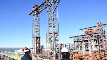 La PIAP de Arroyito busca compradores para su agua pesada. Foto: archivo Matías Subat.