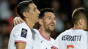 Messi y el campeón PSG se florearon en su visita a Montpellier