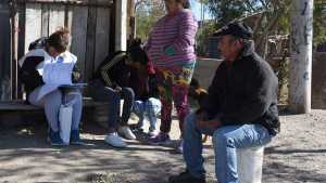 Censo 2022 en General Roca, imágenes del trabajo de los censistas