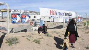 La multisectorial en contra de la instalación de una base Yanqui se movilizó en Neuquén