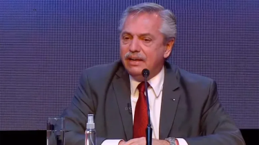 El Presidente presentó la nueva línea de billetes. 