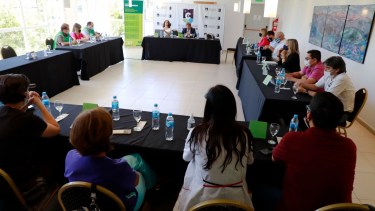 Diciembre del 2020. Reunión en Cipolletti de Trabajo, Asspur y gremios. Foto: Gentileza