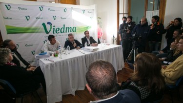 El acto fue encabezado por el intendente Pedro Pesatti. Foto: Pablo Leguizamón.