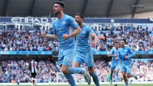 Manchester City goleó 5 a 0 a Newcastle y sacó ventaja en la cima de la Premier League