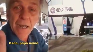 Las imágenes del hombre indignado se viralizaron de inmediato.-