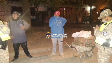 Un hombre pidió disculpas por robar bolsas de cemento a un centro de jubilados de Junín de los Andes 