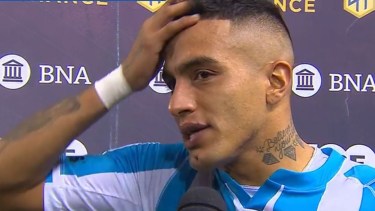 Miranda se lamentó por la eliminación de Racing por penales a manos de Boca. 