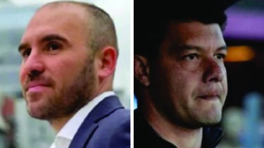 El ministro de Economía, Martín Guzmán, y el DT de Boca, Sebastián Battaglia, guardan un enorme cúmulo de similitudes. 