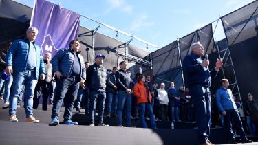 El exgobernador criticó a Figueroa por cortar la comunicación tras el acto en El Chocón. Foto: archivo Matías Subat.
