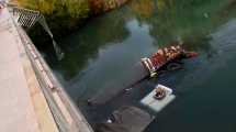 Imagen de Es falso que el camionero cayó al río Neuquén por esquivar un piquete