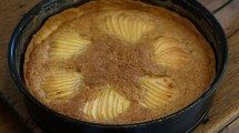 Imagen de Tarta frangipane de peras y almendras por Juliana López May