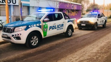 El lunes, en pocas horas, hubo tres robos en distintos puntos de Ingeniero Huergo. (Foto Néstor Salas)