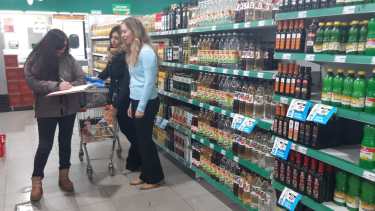 Una de las inspecciones sorpresivas de los inspectores para verificar el cumplimiento de Precios Cuidados. Foto: gentileza