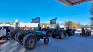 Comienza el tractorazo en reclamo de soluciones a la crisis que atraviesa la fruticultura