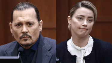 Johnny Depp y Amber Heard. 