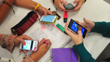 Se puede convertir un viejo celular en una cámara de seguridad para uso doméstico. Archivo.