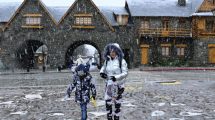 Imagen de Las dos postales de una nevada intensa que cae sobre Bariloche