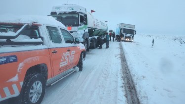 Las condiciones climáticas complican desde la semana pasada el tránsito. (Foto archivo Seguridad Vial).-