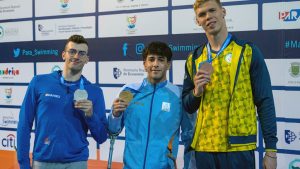 Así ganó Basiloff la medalla de Oro en Portugal: mirá la carrera del neuquino