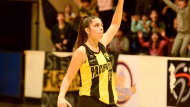 La interna Jacqueline Soto es una de las figuras del elenco que comanda Maxi Rubio. (Foto: Matías Subat / Aguante Neuquén)