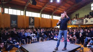 Marcos Koopman fue la estrella en el encuentro de los Azules en Zapala (Prensa MPN)