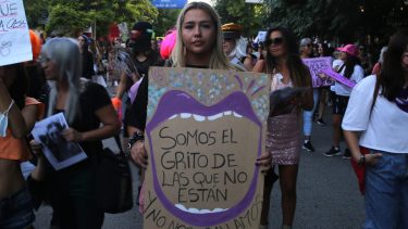 La familia de Carina Apablaza y Valentina buscan una reparación a través de la Comisión Interamericana de Derechos Humanos, (Foto Juan Thomes).