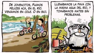 Cuando éramos felices acá en el río