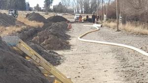 Barrios de Zapala con problemas de gas por la rotura de un caño