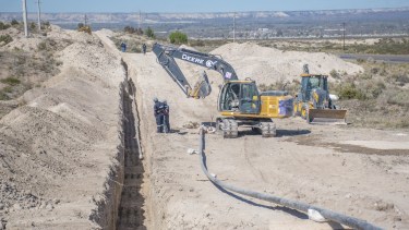 El Parque Industrial II está ubicado sobre la Ruta 6 y el proyecto fue lanzado por el intendente Carlos Soria. Fotos gentileza Municipio de Roca