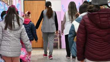 En la escuela pública se alcanzaron mejores niveles que en el conjunto del país. Foto: Florencia Salto.