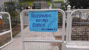 Tras el reclamo de los padres, las obras de la Escuela Laboral 2 de Roca finalizarán en julio