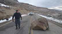 Imagen de Alertan por la caída de rocas en la Ruta 40 cerca de Junín de los Andes