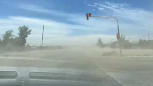 Ratifican y amplían el alerta amarillo por vientos para Río Negro y Neuquén