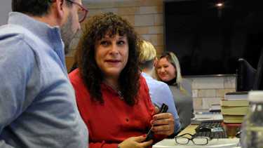 La profesional concursó para ser jueza en el Consejo de la Magistratura de Neuquén. Foto Florencia Salto.